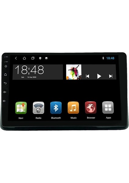 MYG-464 Serisi Honda City 2021-2022 Model Uyumlu 4gb Ram 64GB Hafıza 4+64 Carplay Android Auto Destekli Multimedya Navigasyonlu Teyp
