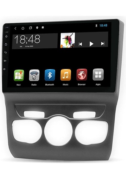 MYG-432 Serisi Citroen C4 2012-2017 Model Uyumlu 4gb Ram 32GB Hafıza Carplay Android Auto Destekli Multimedya Oem Navigasyonlu Teyp