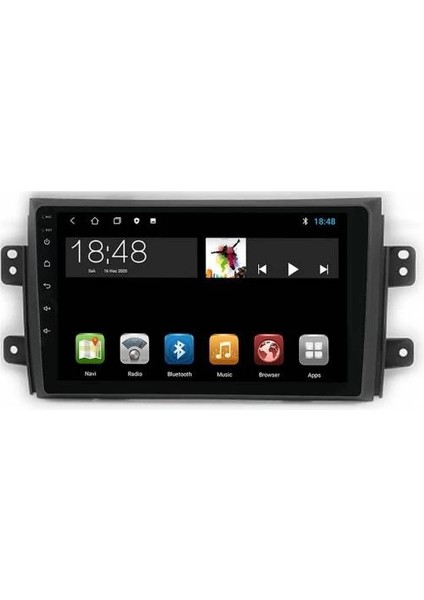 MYG-8128 Serisi Suziki Sx4 2006-2012 Model Uyumlu 8gb Ram 128GB Hafıza Carplay Android Auto Destekli Multimedya Oem Navigasyonlu Teyp
