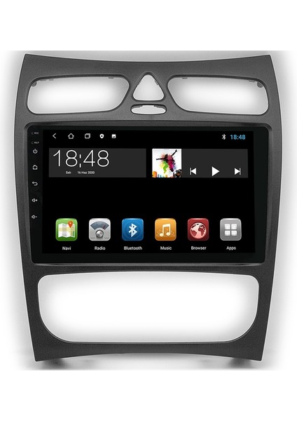 MYG-464 Serisi Mercedes Clk Serisi (W209) 2003-2005 Model Uyumlu 4gb Ram 64GB Hafıza 4+64 Carplay Android Auto Destekli Multimedya Navigasyonlu Teyp