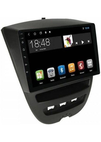 MYG-432 Serisi Peugeout 107 2005-2014 Model Uyumlu 4gb Ram 32GB Hafıza Carplay Android Auto Destekli Multimedya Oem Navigasyonlu Teyp
