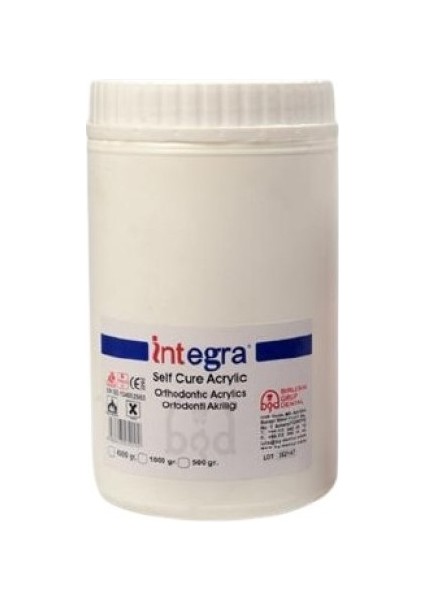 Ortodonti Akrilik Diş Fakültesi Öğrencileri & Tüm Tamir Işlem, Için Akrilik 450 gr