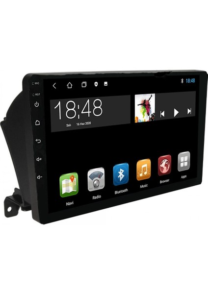 MYG-8128 Serisi Maygo MYG-8128 Serisi Opel Astra H Üste Takılan 2004-2014 Model Uyumlu 8gb Ram 128GB Hafıza 8+128CARPLAY Android Auto Destekli Multimedya Navigasyonlu Teyp