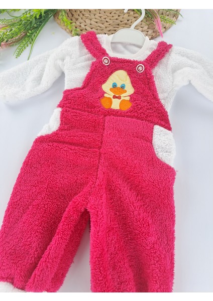 Kız / Erkek Çocuk Peluş Polar Salopet Tulum modelleri