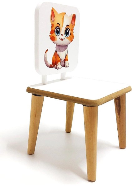 Montessori Anaokulu Sandalyesi Kedi modelleri