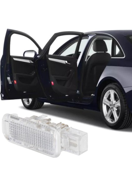 A4 B8,5 Sedan 2013-2016 Model Arası Uyumlu Arka Sol Kapı Alt Uyarı Lambası Halojen Sarı Işık