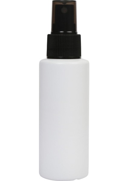 150 ml - Siyah - Parmak Sprey Kapaklı -Dezenfektan - Kolonya - Likit - 10 Adet