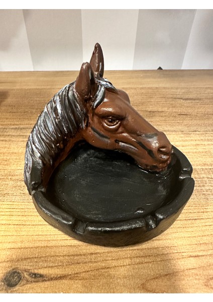 Kül Tabağı At Dekoratif Obje