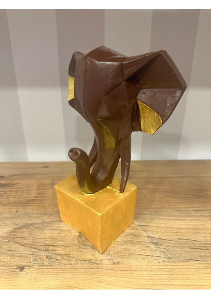 Dekoratif Fil Obje - Gold modelleri