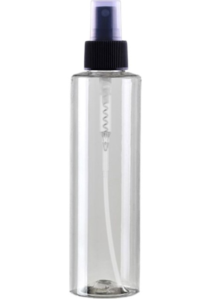 - 150ml - Boş Plastik Şişe - Siyah Parmak Spreyli - 5 Adet