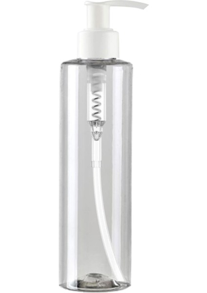 150ml Plastik Boş - Beyaz Sıvı Sabun Pompalı - Pet Şişe - 5 Adet - 150 ml