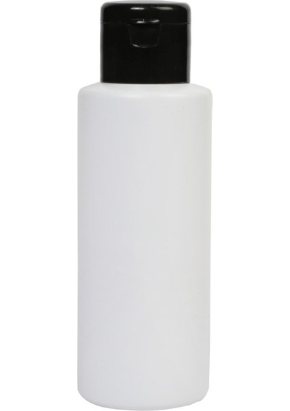 150 ml - Siyah - Fliptop Kapaklı -Dezenfektan - Kolonya - Likit - 10 Adet