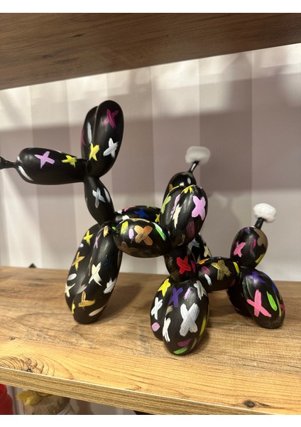 Tasarım Balon Köpek Ikili Set fiyatları