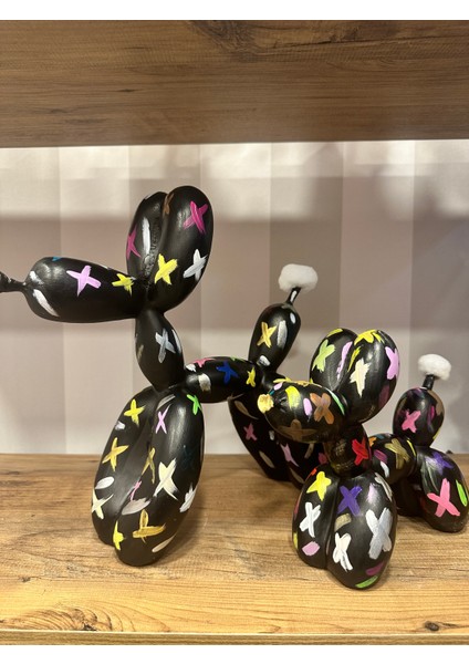 Tasarım Balon Köpek Ikili Set modelleri