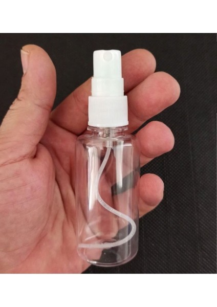 20 Adet 50 ml Boş Şişe Sprey Başlıklı