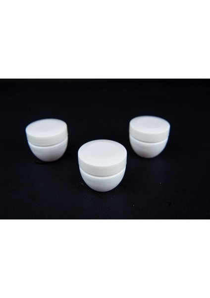 25 Adet 20 ml Krem Kavanoz 20CC Kozmetik Kutusu