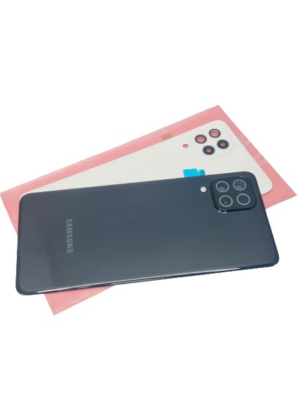 Samsung Galaxy A22 (4G) Arka Kapak (FULL Kamera Lensli ORJİNAL) SİYAH
