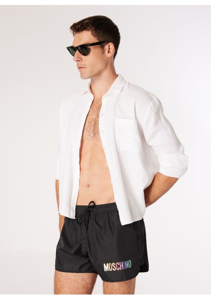 Siyah Erkek Şort Mayo 241V3A4231