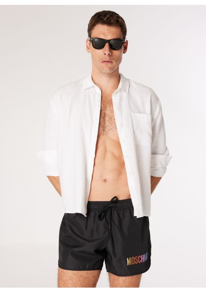 Siyah Erkek Şort Mayo 241V3A4231 fiyatları