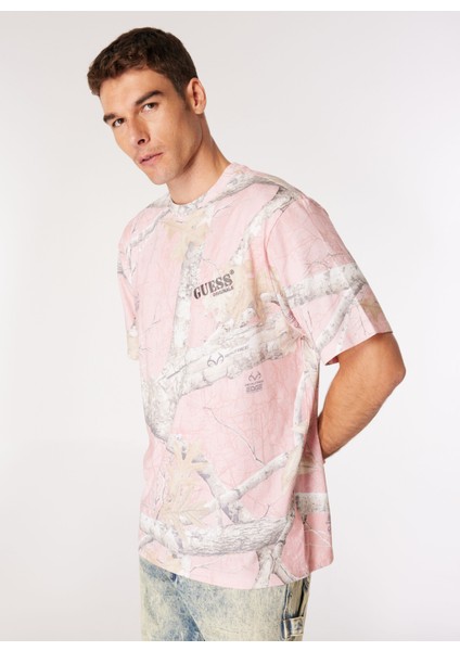 Mavi Erkek T-Shirt M4YI00KBXG1P6DK Go Realtree Ss Tee