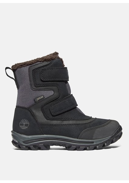 Deri + Tekstil Siyah Erkek Kar Botu TB1A1ZJ90151-CHILLBERG Mıd Hook