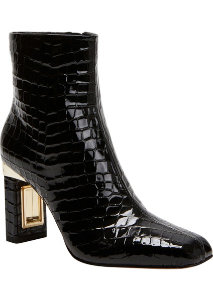 Siyah Kadın Topuklu Bot KP2697 fiyatları