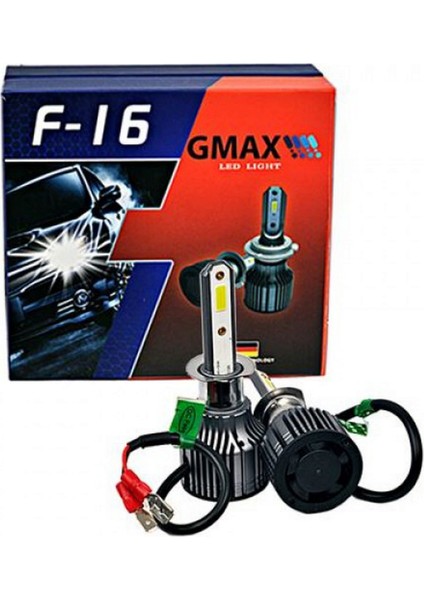 Gmax F16 Mini Led H3 Headlight 13