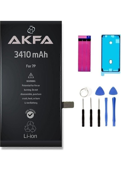 Iphone 7 Plus Telefon Batarya- 3410 Mah Tamir Seti