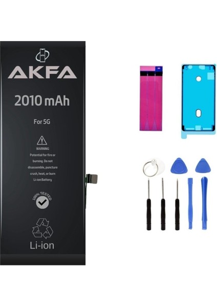 Iphone 5 Telefon Batarya- 2010 Mah Tamir Seti