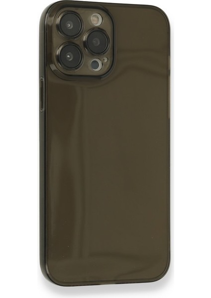 Apple iPhone 13 Pro Max Kılıf Darbelere Karşı Korunaklı Şeffaf Yüzey Fly Lens Silikon Kapak