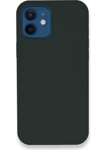 Apple iPhone 12 Kılıf Darbelere Karşı Maximum Koruma Dışı Silikon Içi Kadife Legant Kapak
