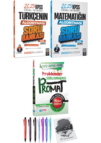 2025 Kpss Türkçenin Matematiğin Algoritması Soru Bankası - Evrensel Promat Problemler Soru Bankası