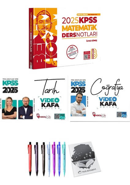 2025 Kpss Tarih Coğrafya Video Kafa Notlar - 2025 Kpss Matematik Ders Notları