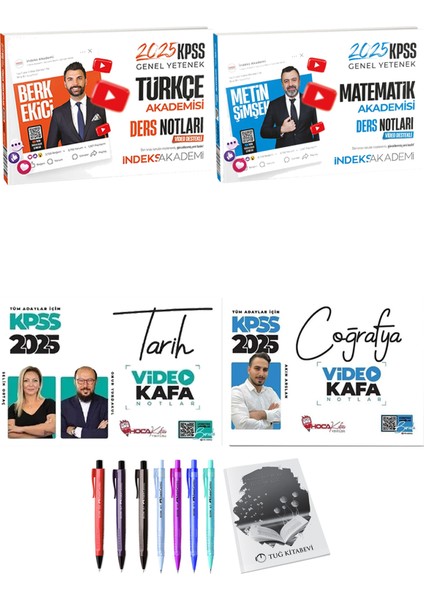 2025 Kpss Tarih Coğrafya Video Kafa Notlar - 2025 Kpss Türkçe Matematik Akademisi Video Ders Notları