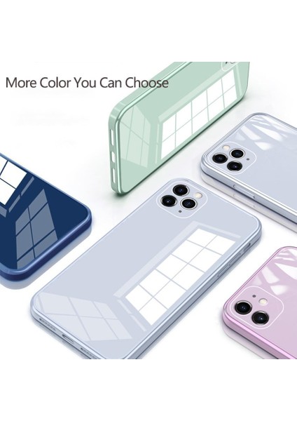 iPhone 12 Pro Max Parlak Cam Kamera Korumalı Telefon Kılıfı fırsatları