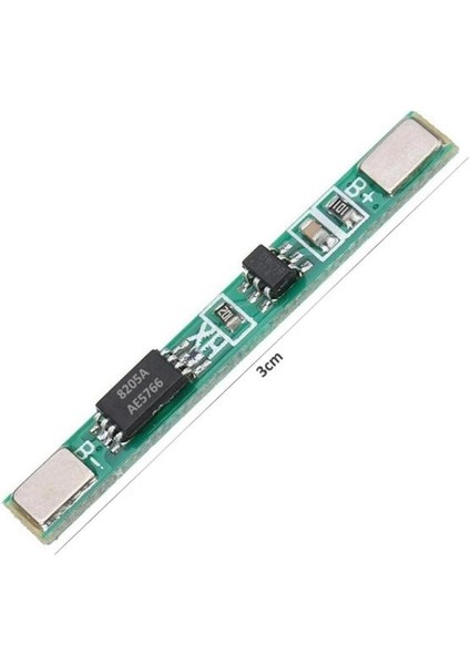 3.7V 3A Aşırı Akım Korumalı Lityum Pil Koruma Kartı