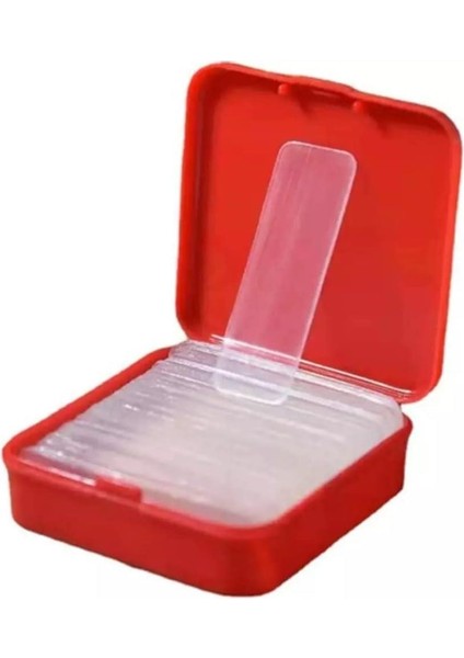 Byars-Taraflı Şeffaf Bant Şeffaf Bant 60 Parça Kutulu Montaj Bandı Tekrar Kullanılabilir Çift Taraflı Bant (1,5 x 4,5cm) Byarsbilişim