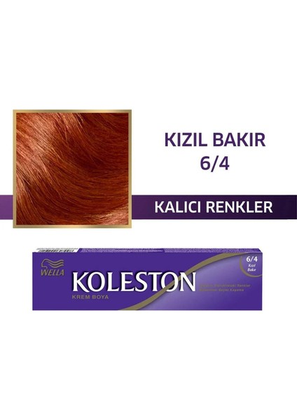 Koleston Tüp Boya 6/4 Kızıl Bakır