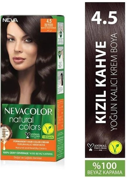 Neva Natural Color 4.5 Kızıl Kahve