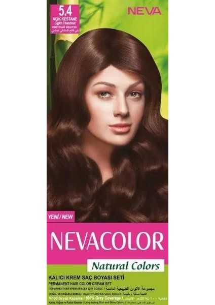 Neva Natural Color 5.4 Açık Kestane