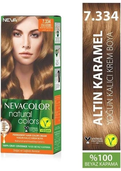 Neva Natural Color 7.334 Altın Karamel