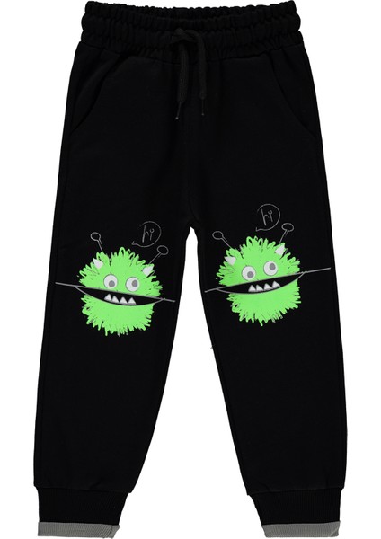 Erkek Çocuk Eşofman Altı 2-5 Yaş Siyah