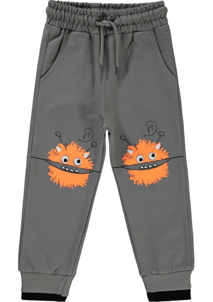 Erkek Çocuk Eşofman Altı 2-5 Yaş Gri