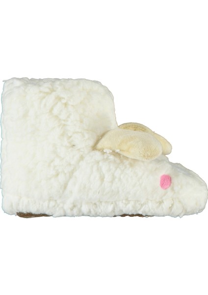 Kız Çocuk Panduf 21-25 Numara Ekru