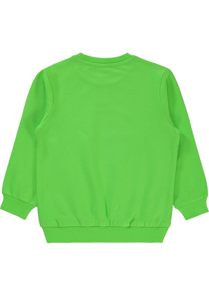 Erkek Çocuk Sweatshirt 2-5 Yaş Limon Yeşili fiyatları