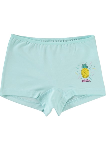 Kız Çocuk 2'li Boxer Set 2-10 Yaş Beyaz modelleri