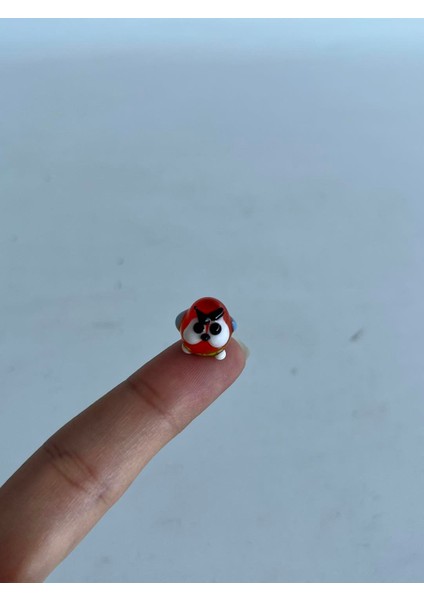 El Yapımı Mini Murano Cam Baykuş Biblo A120-06