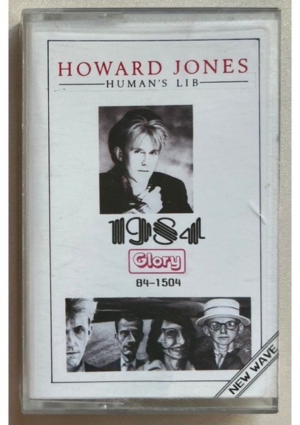 Howard Jones Human's Lib Kaset (Dönem Glory Stüdyo Baskı Kaset)