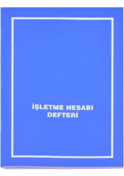 Aykan Tekno Gülpaş Işletme Defteri Gelir Gider Plastik Kapak 40 Yaprak - AYK7629-4597