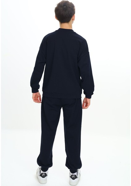 Erkek Çocuk Iki Ip Fermuarlı V Yaka Uzun Kol Eşofman Takımı fiyatları